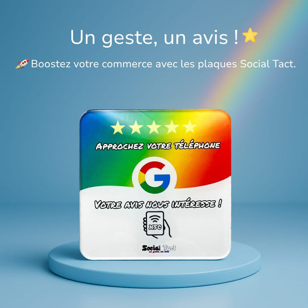 Plaque Avis Google